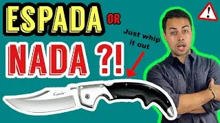 GIANT Pocket Knife for EDC? | Cold Steel Espada Large Chrome S-35VN | Everyday Carry | Martial Arts