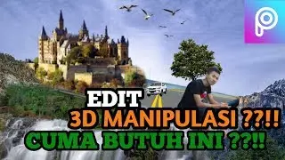 CARA EDIT FOTO 3D MANIPULASI ?? SEMUDAH INI ??!! ||Randi novriyaldi