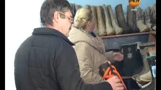 Валенки с резиновой подошвой    обновка для елецких модниц