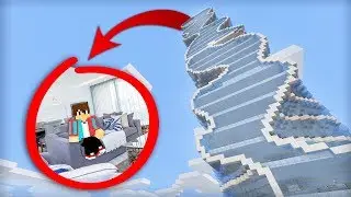 Я ПОСТРОИЛ ДОМ В САМОМ ВЫСОКОМ НЕБОСКРЁБЕ В МАЙНКРАФТ | Компот Minecraft