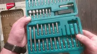 Набор оснастки для шуруповерта. Makita  P-45272 - (43 шт).