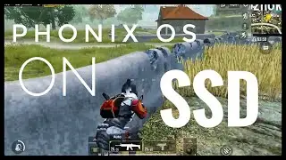 Phoenix OS on SSD 🔥🔥 ( PUBG Gameplay ❤ )