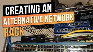 Temporary Network Server Rack