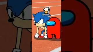 SONIC VS AMONG US #shorts #amongus #sonic