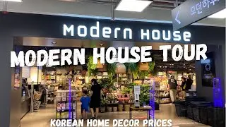 MODERN HOUSE TOUR 🏠 🇰🇷 Korean Home Decor Prices 모던하우스