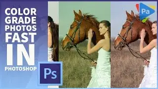 Color Grade images using Photoshop