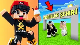 ANNEM VE BABAM ŞEHRİMİZİ PUANLIYOR😱MUHAMMET EFE ARI🐝ARIGİLLER🐝MINECRAFT🐝AYŞEM ECE ARI