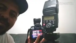 Como usar o flash fora da camera