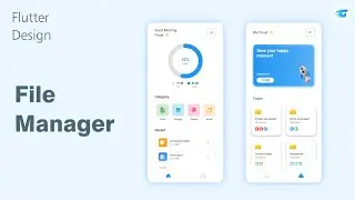 Mobile File Manager - Flutter Design