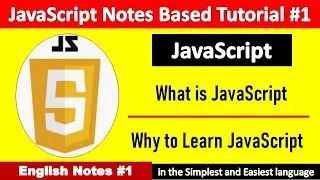 What is JavaScrip | Why to Learn JavaScript | JavaScript Tutorial in Hindi, How does JavaScript Work