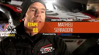 Dakar 2020 - Étape 8 - Portrait du Jour - Mathieu Serradori