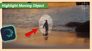 Highlight Moving Object or Specific Area | Alight Motion tutorial