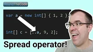 Collection expressions sees the spread operator in C#