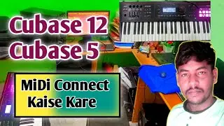 Cubase 12 || How To Connect Midi Keyboard || BBH Music