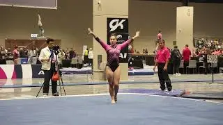 Sophia Pujols Floor 9.475 DP Nationals 2023 Wildfire Gymnast Level 10