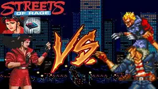 Street of rage 1 - Full gameplay Part 1