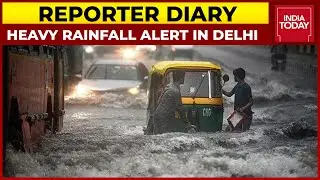 Delhi Rain Live Updates: Severe Waterlogging In Delhis Vasant Kunj Area | Reporter Diary