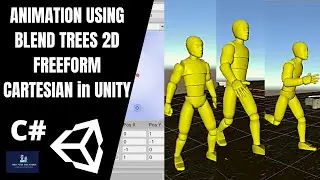 How to make complete idle walk run Animation with C# script in UNITY/2DFREEFORM CARTESIAN/BlendTrees