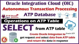 ATP - 6. Select - get data from ATP table using Select operation