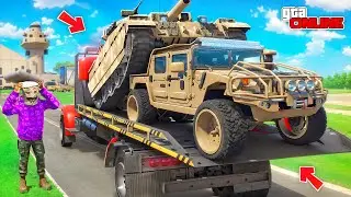 УГНАЛ КУЧУ ВОЕННЫХ ТАЧЕК НА ВОЕННОЙ БАЗЕ В GTA 5! БИТВА ЭВАКУАТОРОВ В ГТА 5 ОНЛАЙН | НАШЕЛ 3 ТАЧКИ