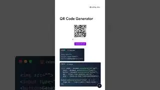 Simple QR Code Generator using JavaScript