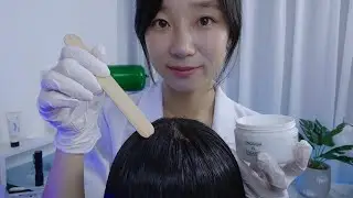 ASMR Dermatologist Scalp Check & Treatment