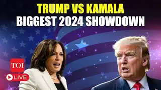 Donald Trump Vs Kamala Harris LIVE | The Big 2024 Debate | U.S. Election Latest