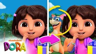 Swipers Spot the Difference Game w/ Dora! #2 👀 | Dora & Friends