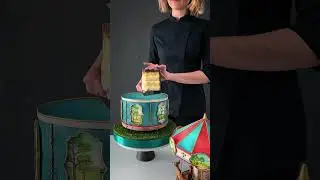Обучение кондитеров. Вращающийся торт карусель. Pastry chef training