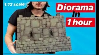 Tutorial - How To Make a Castle Diorama in 1 hour!