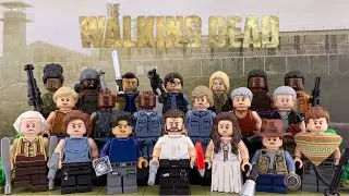 LEGO The Walking Dead Season 3 | How To Build All Main Characters