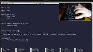 {ASMR} OOP in Go Lang -  Whispering, Soft Spoken, Mechanical Keyboard