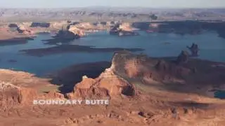 Lake Powell by Air ~ 2 minute