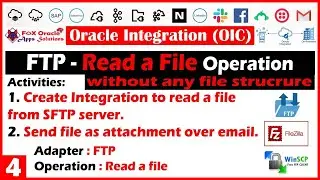 FTP : 4 - Read a File | How to read a file from SFTP server without file structure