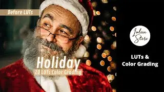 Color Grading Holiday LUTs for Adobe Premiere Pro & After Effects & DaVinci Resolve FREE mobile app