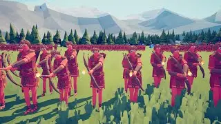 Massive 400 Man Roman Spartan Battle! | Totally Accurate Battle Simulator (TABS)