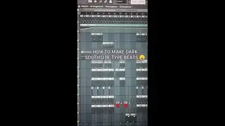 How to make a FIRE Southside/808 Mafia Bell Type Beat in FL Studio! #Shorts