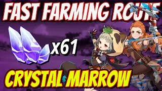 Crystal Marrow 61 Locations FAST FARMING ROUTE | Genshin Impact 2.0