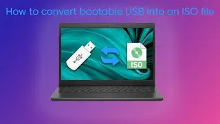 How to convert bootable USB into an ISO file