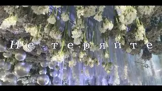 Свадебная. Не теряйте. Кристалл.  Плюс с текстом
