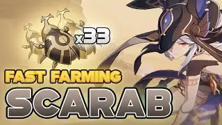 Scarab: Quick Farming Locations & Fast Routes | Cyno Ascension Material |Genshin Impact Sumeru