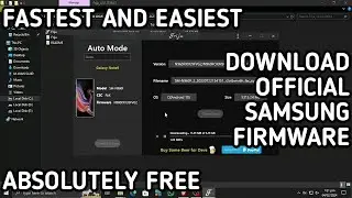 HOW TO USE LATEST FRIJA TO DOWNLOAD THE LATEST AVAILABLE SAMSUNG FIRMWARE FILES