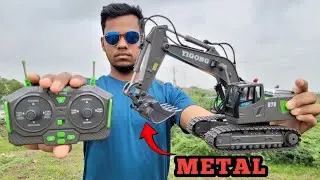 Construction Rc Excavator Vehicles  | unboxing and review | full function testing  | Toy brothers