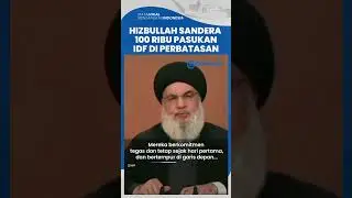 Hizbullah Berhasil buat Israel Keok! 100 Ribu Tentara IDF Ditahan di Perbatasan