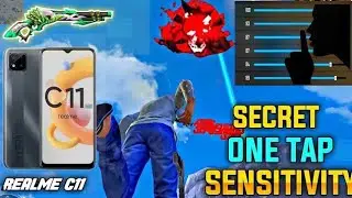 Realme c11 free fire headshot sensitivity+DPI+HUD+Setting after update 2023 2gb ram
