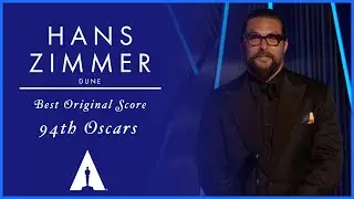 Hans Zimmer Wins Best Original Score for Dune  | 94th Oscars