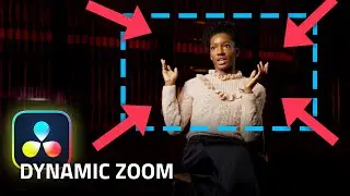 DYNAMIC Zoom Camera Movement - DaVinci Resolve TUTORIAL HOW TO Ken Burns Effect