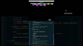 Python Object Oriented Programming in Games - Breakout using pygame #python #python #coding #pygame