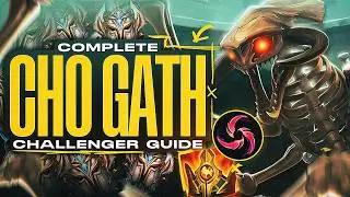 CHO'GATH GUIDE - How To Carry With Cho'gath - Detailed Challenger Guide