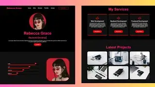 How to Create Complete Responsive Portfolio Website using HTML CSS and JavaScript